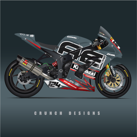 Race Motorcycle Designs, Graphics and Visuals