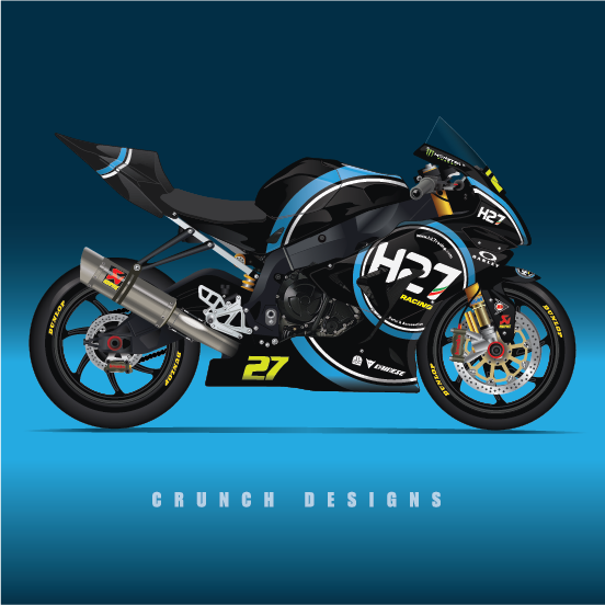 Race Motorcycle Designs, Graphics and Visuals