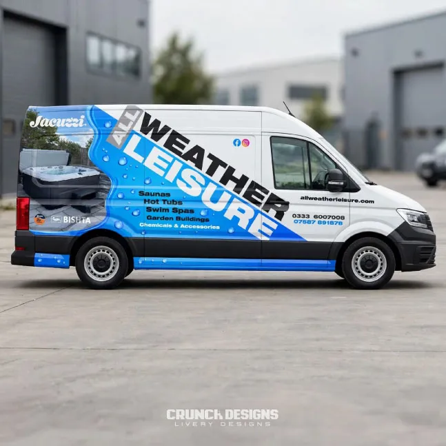 VW Craft bespoke business van livery design