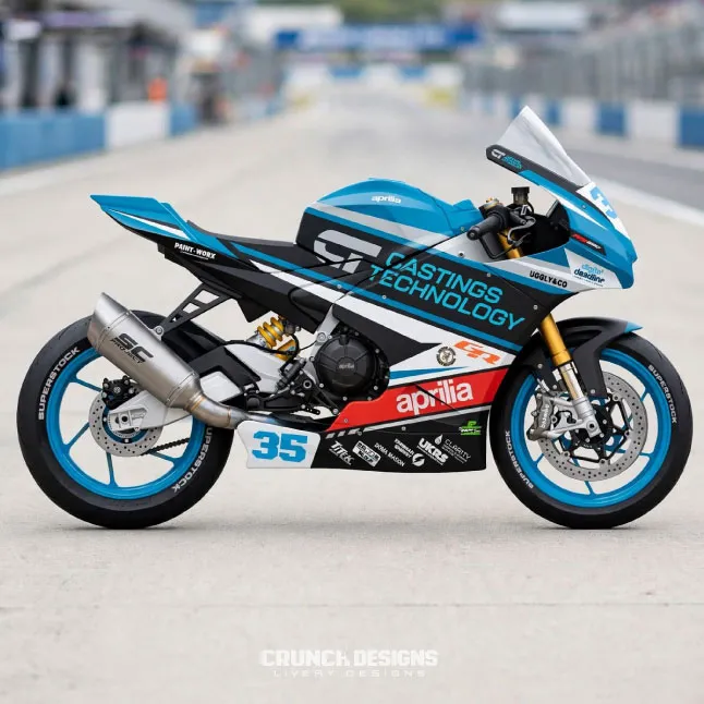 Bespoke aprilia rs660 livery design