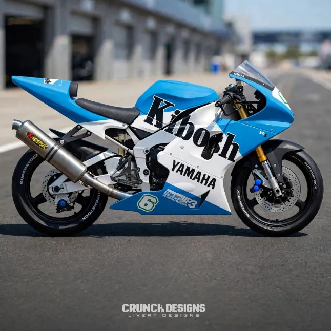 Custom 1999 yamaha r1 livery design
