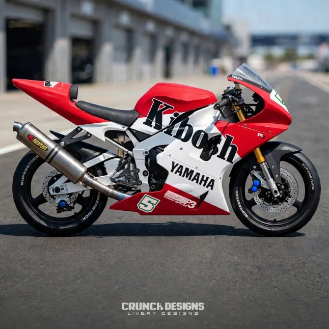 Bespoke 1999 yamaha r1 livery design
