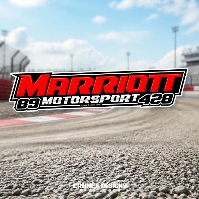 Custom motorsport team logo design