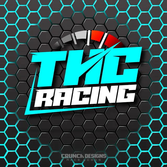 Custom race team logo