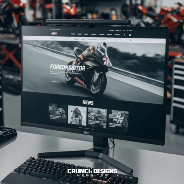 Motorsport website design