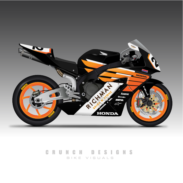 Race Motorcycle Designs, Graphics and Visuals
