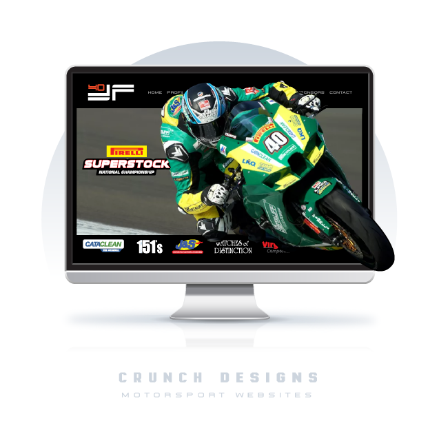 Motorcycle Rider and Car Driver Website Designs 3