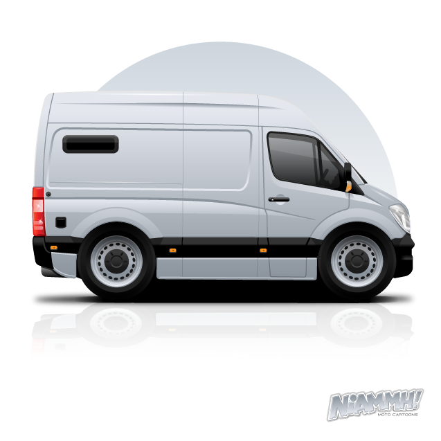 Niammh Motorcycle, Van and Car Caricatures 4