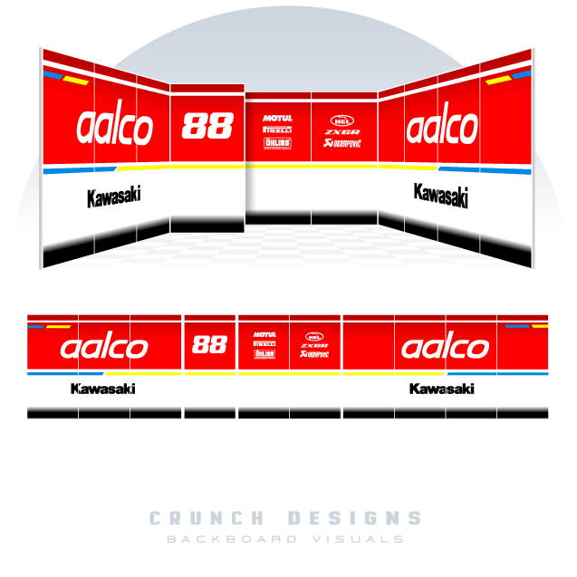 Paddock, Garage and Workshop Backboard Livery Designs 1