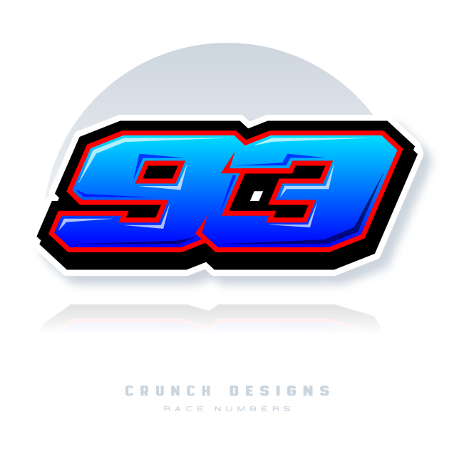 Race Number Designs 4