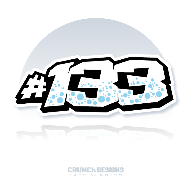Race Number Designs 6