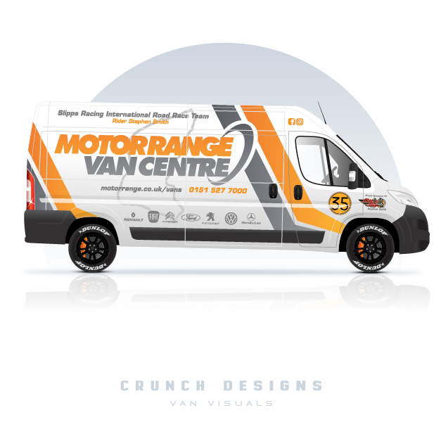 Race Car, Trailer and Team Van Livery Designs 8