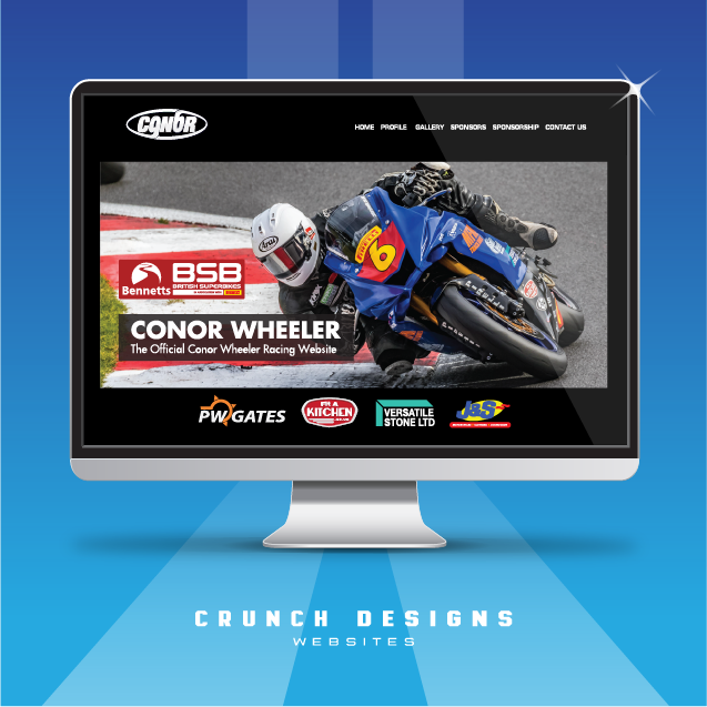 Motorsport website designs and race team web designers. Based in