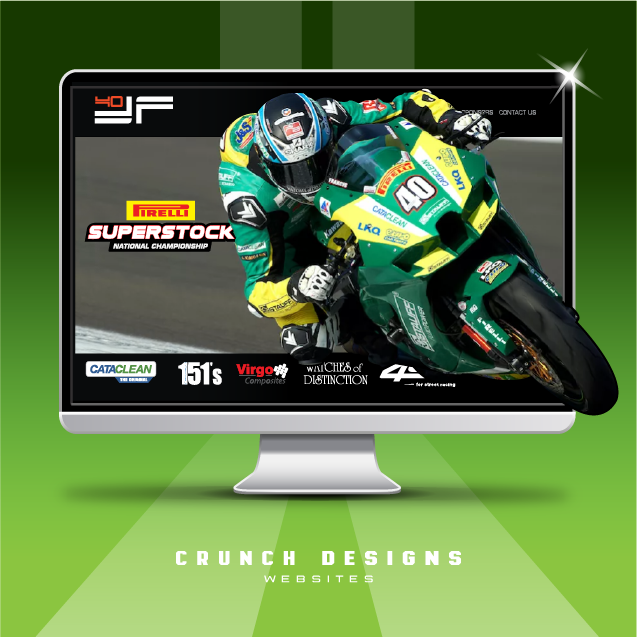 Motorsport website designs and race team web designers. Based in