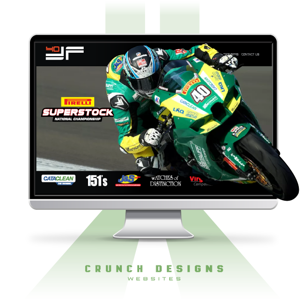 Motorsport website designs and race team web designers. Based in